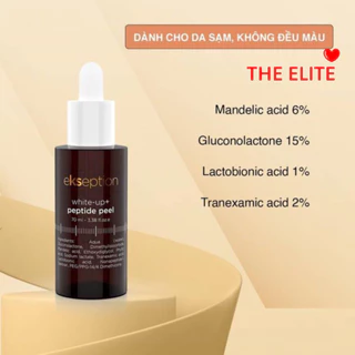 [Mã COSBAUH3 giảm 8% đơn 300K] Tinh chất Peel dành cho da nám, sắc tố Ekseption White-up + Peptide Peel 70ml