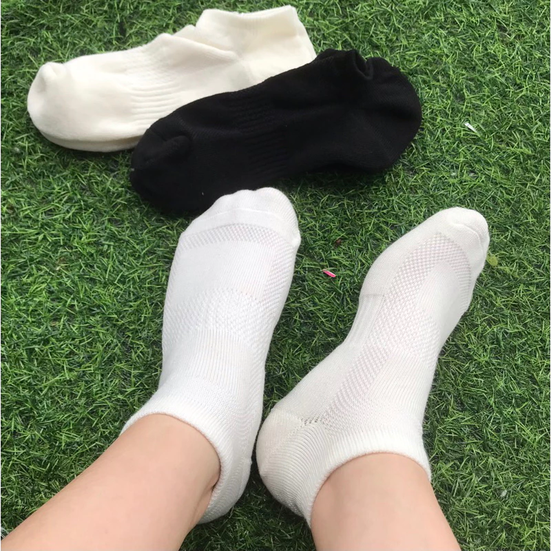 [UNI.Q.LO XỊN] Tất vớ Cổ Ngắn Nam Nữ Big size 36-45 Êm Chân Thoáng Mát Khử Mùi Hôi
