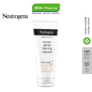 Sữa Rửa Mặt Neutrogena Làm Sạch & Kiểm Soát Nhờn 50g, 100g