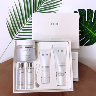 Set  OHUI WHITE EXTREAM Cấp Âmr  Dưỡng Trắng Da,Mờ Thâm Nám Hàn Quốc