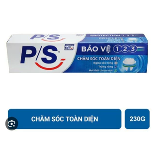 Kem đánh răng PS bảo vệ 123 230g, Kem Đánh Răng P/S Bảo Vệ 123 Chăm Sóc Toàn Diện 230g