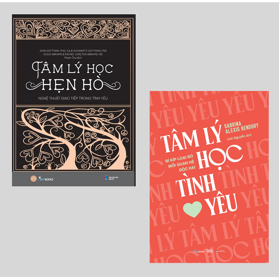 Sách - Combo: Tâm Lý Học Hẹn Hò + Tâm Lý Học Tình Yêu