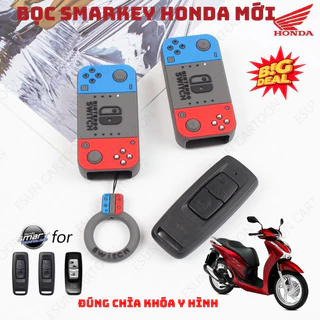 Bọc Chìa Khoá Smartkey Honda SH 2023, AirBlade 2023, Winner X 2022, PCX 160, Vario 160, AB 125, AB 160, Sh mode