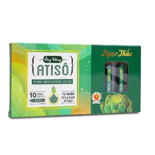 Date 29/8/2024-Hộp Cao Atiso uống liền Ngọc Thảo | 10 ống 10ml