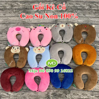 Gối Kê Cổ Cao Su Non SAIGON 30x30cm Cao Cấp - Gối Tựa Đầu Dùng Cho Xe Hơi, Ô Tô, Văn Phòng, Du Lịch, Đi Tàu Xe