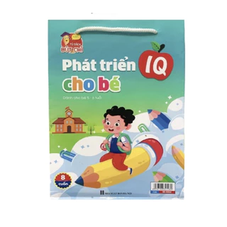 Sách - Phát Triển IQ Cho Bé Từ 5-6 Tuổi Bộ 8 Cuốn