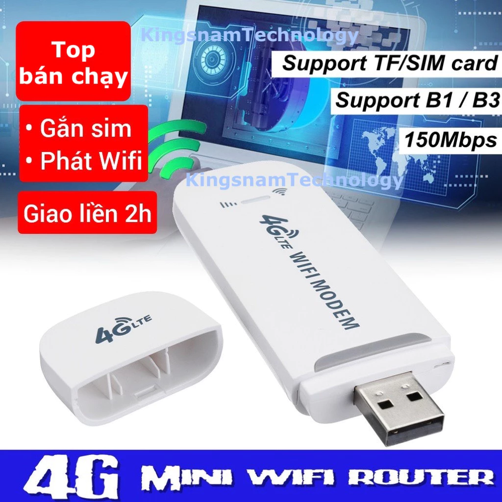 [Hỏa Tốc] USB phát WiFi 4G DCOM phát WIFI 3G 4G TỐC ĐỘ 150Mbps GIÁ RẺ wintel Usb 4G LTE dongle OlaxU80 phát wifi từ Sim