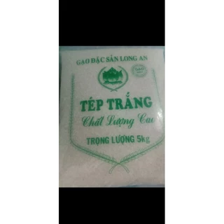 gạo dẻo Tép trắng 5 kg