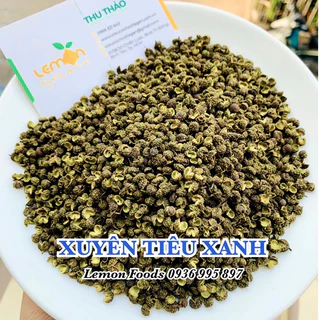 [100g-500g] Hạt xuyên tiêu xanh - Hoa tiêu xanh Tứ Xuyên loại 1 nấu lẩu cay, làm gà ủ muối hoa tiêu