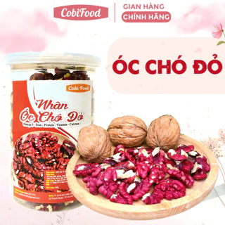 Nhân óc chó đỏ COBIFOOD hũ 300g óc chó nhập khẩu Mỹ thơm ngon, tốt cho bà bầu, cho bé, đồ ăn vặt giảm cân