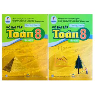 Sách - Combo vở bài tập toán 8 - tập 1 + 2 ( cánh diều )