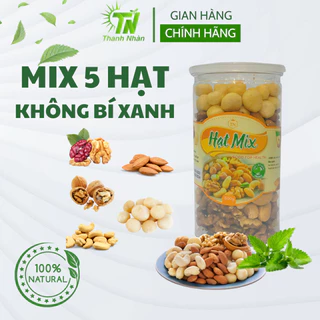 Hạt Dinh Dưỡng Mix Siêu 5 Hạt Không Bí Xanh Siêu To Khổng Lồ Hũ 500g Dành Cho Bà Bầu, Ăn Kiêng, Giảm Cân K005