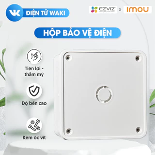 Hộp Kỹ Thuật, Hộp Điện, Hộp Bảo Vệ Nguồn Điện Cho Camera 11x11x5 cm - Phụ Kiện Camera WAKI