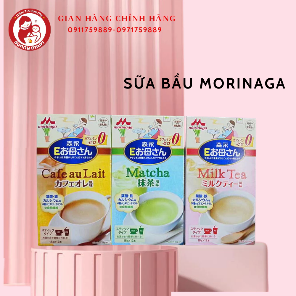 SỮA BẦU MORINAGA nội địa NHẬT BẢN