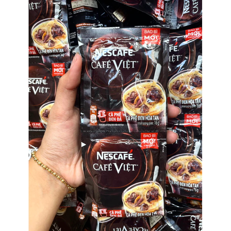 Cà Phê Đen Đá NesCafé Việt Dây ( 10 Gói x 16g )