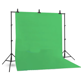 Phông vải xanh lá tách nền cỡ 2x3m dành cho studio cao cấp - Camera & Decor Hà Nội - 686.camera Hà Nội