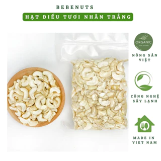 [Nông sản Việt] 500g Hạt điều tươi nhân trắng nấu sữa, làm bánh tuyệt vời - Raw Cashew Kernels