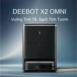 [BẢN QT] ROBOT HÚT BỤI LAU NHÀ ECOVACS DEEBOT X2 OMNI T30 PRO OMNI VÀ X1 OMNI , BẢO HÀNH 2 NĂM