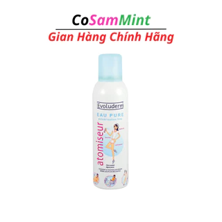 Xịt Khoáng Evoluderm 150/400ml (Pháp) Cấp Ẩm Làm Dịu Da Tức Thì