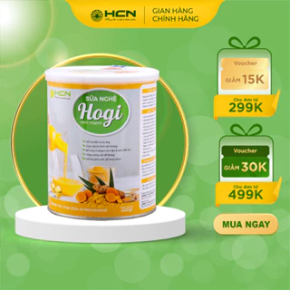 Sữa Nghệ Hogi HCN Bổ Sung Vitamin Giúp Da Sáng Khỏe Tăng Cường Sức Khỏe 400gr