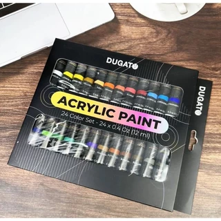 Màu acrylic 24 màu 12ml/tuýp thương hiệu DUGATO