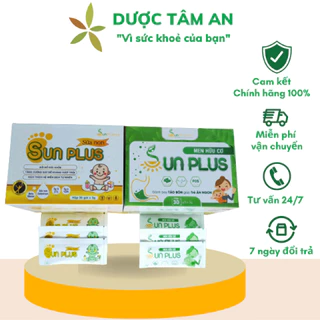 Men hữu cơ Sunplus + Sữa non Sunplus  bổ sung chất xơ, bé hết táo bón- Tăng sức đề kháng nuôi con nhàn tênh