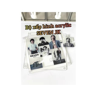 Bộ xếp hình acrylic nhóm nhạc bts jungkook taehyung