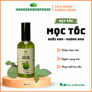 [CHÍNH HÃNG] Xịt tóc bưởi non hương nhu giúp kích thích mọc tóc, làm dày tóc 100ml