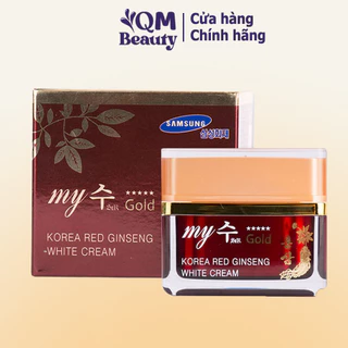 Kem sâm My Gold Korea Red Ginseng White Cream 50ml dưỡng trắng da Hàn Quốc