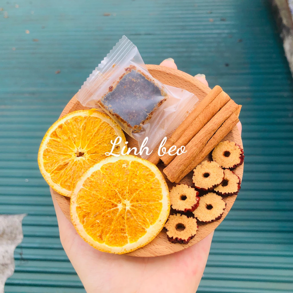 Trà Cam Quế đường nâu