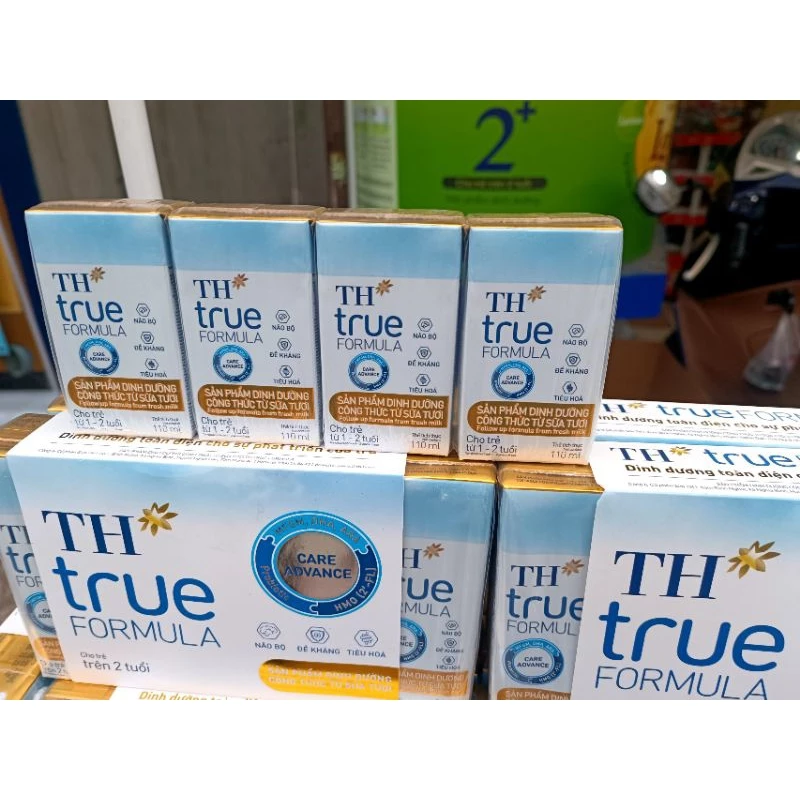 Thùng sữa tươi công thức TH true FOMULAR 110ml × 24 hộp