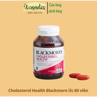 Viên uống giảm mỡ máu Blackmores Cholesterol Health 60 viên