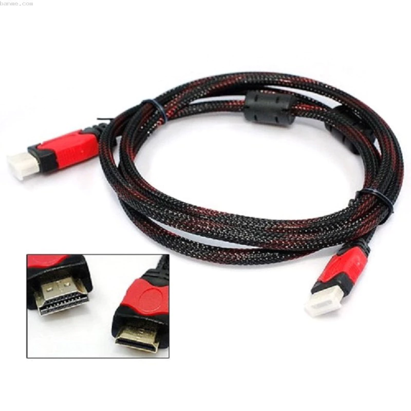 Cáp HDMI to HDMI hỗ trợ Full HD/4K – Dài 1.5m/3m/5m/10m/15m