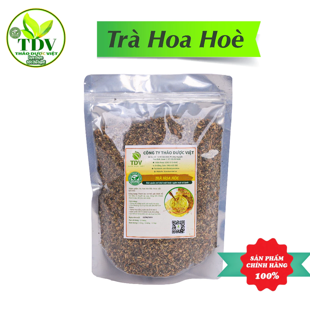 500g Trà Hòa Hòe Khô Nghệ An nguyên chất sấy xanh