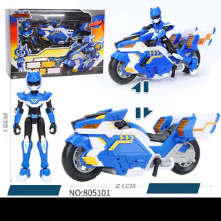 Miniforce V Rangers Hộ Thần Rừng Xanh (chính hãng) - Siêu nhân Volt và mô tô Speeder V - mã 805101