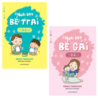 Sách Nuôi Dạy Bé Trai Và Bé Gái Từ 0 - 6 Tuổi ( Lẻ Tùy Chọn )