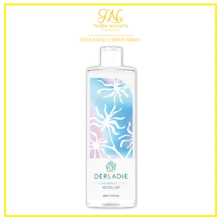 Nước tẩy trang làm sạch, ngừa mụn trên da Derladie Cleansing Water Witch Hazel