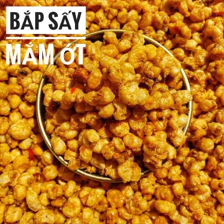 Bắp sấy mắm ớt giòn - đậm vị Túi 100g- 500g