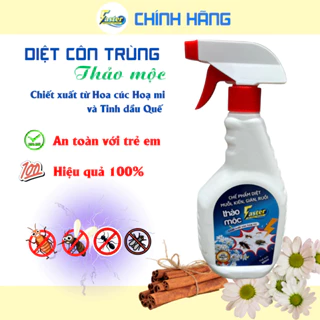 Thuốc xit gián, diệt muỗi, diệt ruồi, diệt côn trùng gây hại sinh học hương Quế tự nhiên Faster500ml