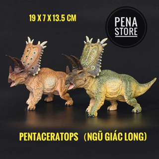 Đồ Chơi Mô Hình Khủng Long Pentaceratops - Ngũ Giác Long - Jurassic world - Mô Hình Siêu Thực