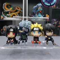 Mô hình Naruto Sasuke itachi chibi hàng sắc nét - Mô hình anime - Mô hình nhân vật chibi cực đẹp 10CM