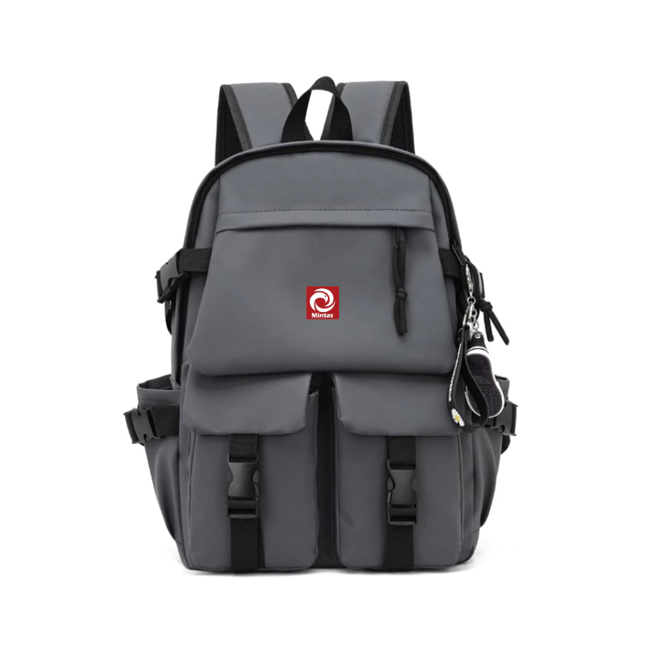 Balo Đi Học Thời Trang Bagsic Backpack Nhiều Ngăn nhiều màu MiTa-84 (ko kèm phụ kiện)