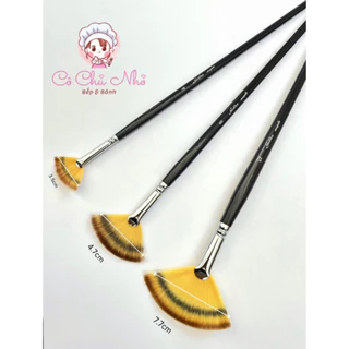 Bộ cọ quạt 3 cây Golden maple