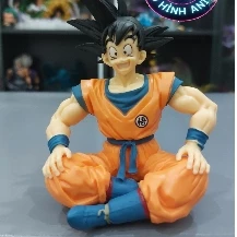 Mô Hình Dragon Ball SonGoku ngồi siêu đẹp -  Mô hình SonGoku ngồi cao 10cm