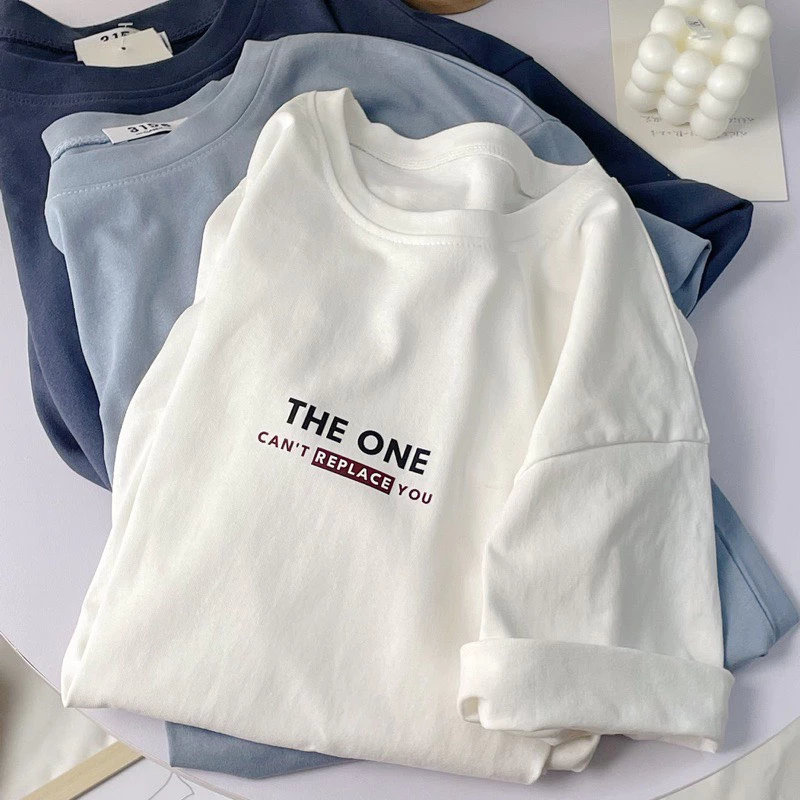 Áo thun nữ YUSTUDIO 3158, áo thun form rộng, áo cotton khô 3158 mẫu THE ONE