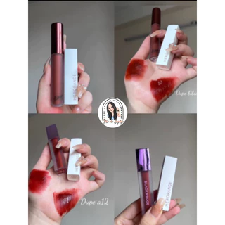 Son kem Herorange Matte Lip Color thiết kế nắp vuông chất son mềm mịn hiệu ứng mờ lì cho môi chính hãng