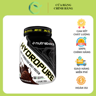 Sữa Tăng Cơ 100% Hydrolyzed Whey Protein Cao Cấp Nutrabolics HYDROPURE 4.5lbs