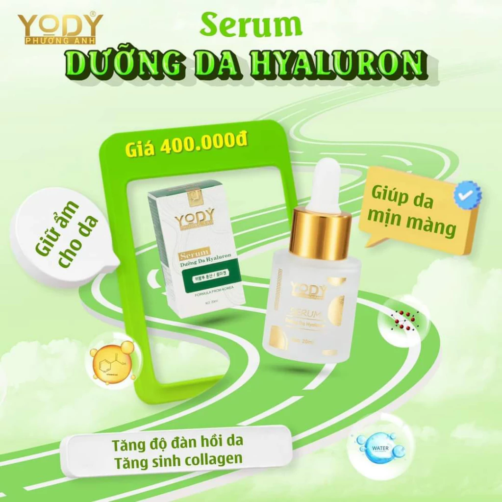 SERUM PHỤC HỒI DA YODY PHƯƠNG ANH ( mẫu mới)