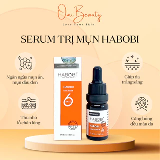 Serum Giảm Mụn Habobi 6 days Tinh Chất Hỗ Trợ NGừa Mụn Mờ Thâm Se Khít Lỗ Chân Lông Chính Hãng - OMI Beauty