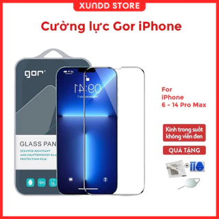 Cường lực GOR iPhone 15Promax,15Pro,15Plus,15,14Promax,14Plus,14Pro,14,13Promax,13Pro,13,12Promax,12,11Promax,11,Xsmax